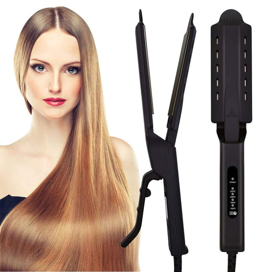 🔥 Professional Ceramic Tourmaline Ionic Flat Iron Hair Straightener