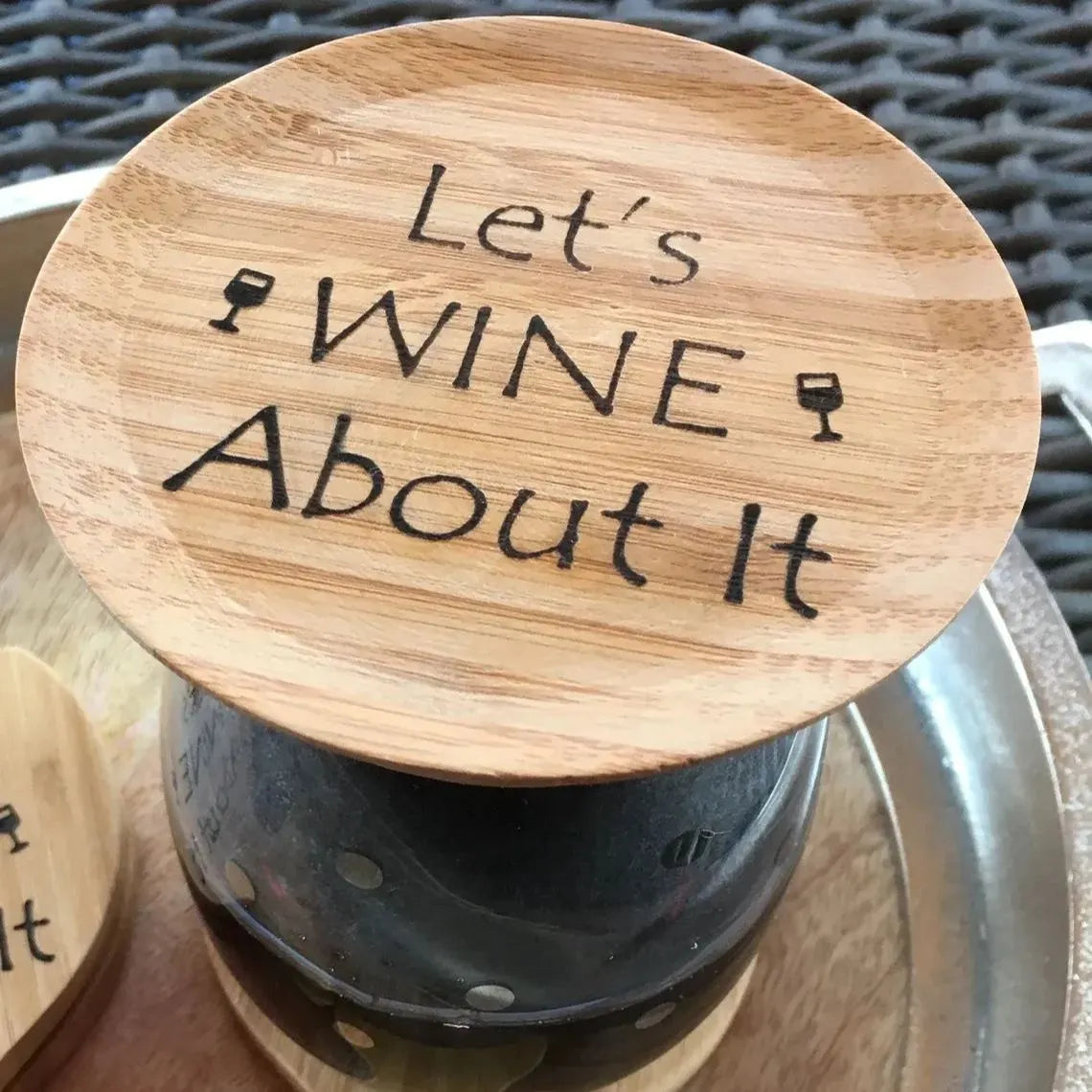 🍷Best Selling 50% Off🍸wine glass charcuterie topper bulk