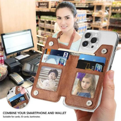💥50% off Multifunctional Zippered Phone Wallet & Stand