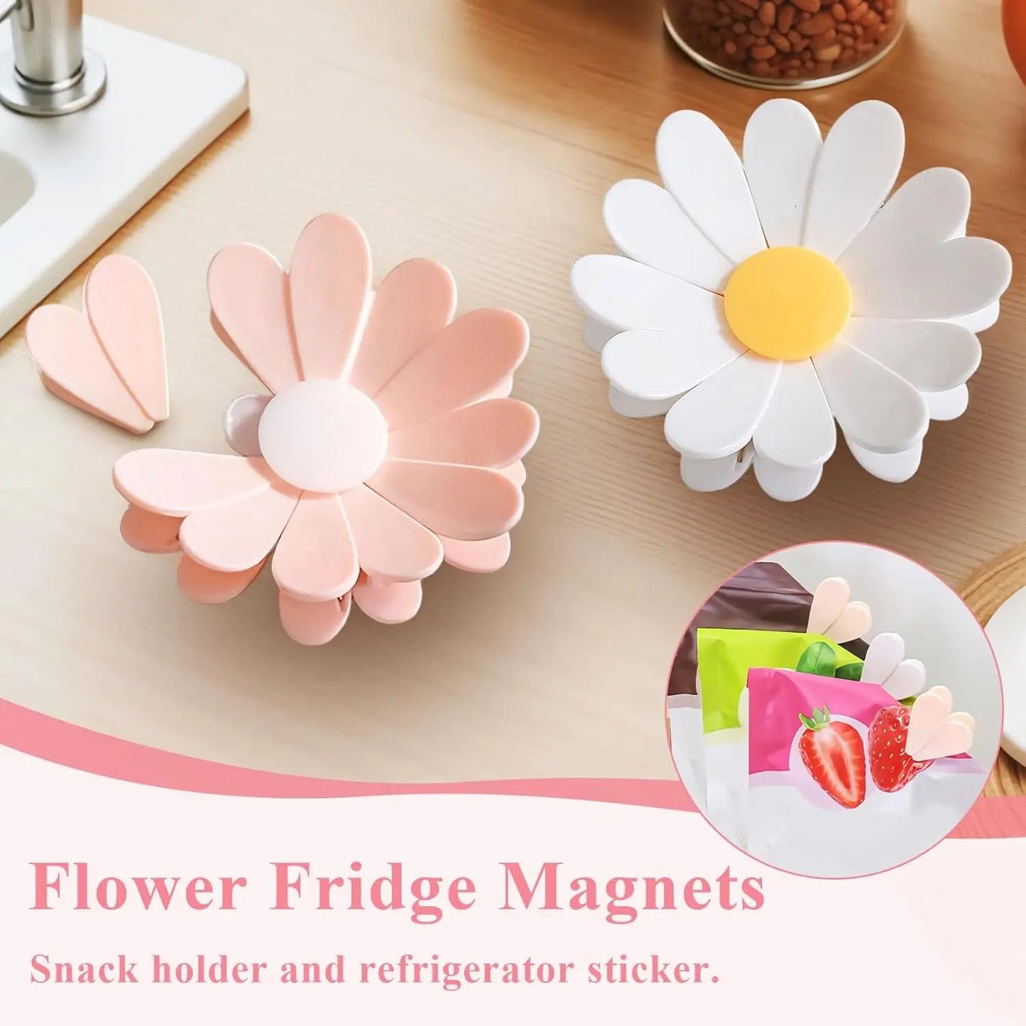 🌸Magnetic Cherry Blossom Sealing Clip