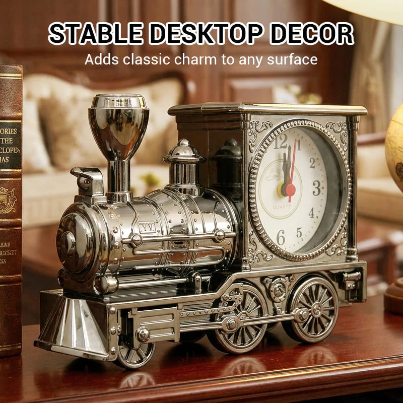 ⏰Retro Locomotive Model Alarm Clock