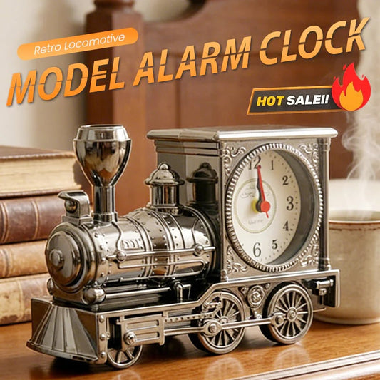 ⏰Retro Locomotive Model Alarm Clock