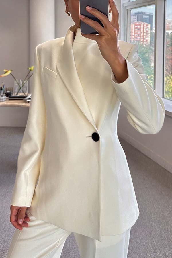 🔥Hot sale🔥- Satin Chic Blazer Magic |  Almost Gone⚡