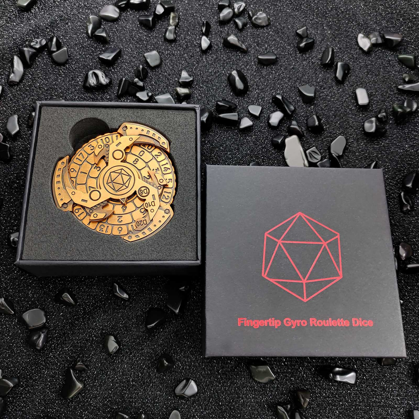 🔥🔥Dungeons and Dragons Metal Dice Spinner(BUY 2 FREE SHIPPING)