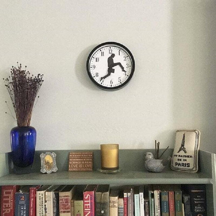 Silly Walk Wall Clock