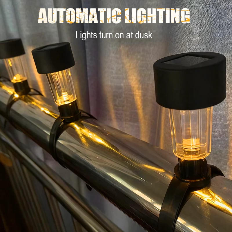 Waterproof outdoor solar light string