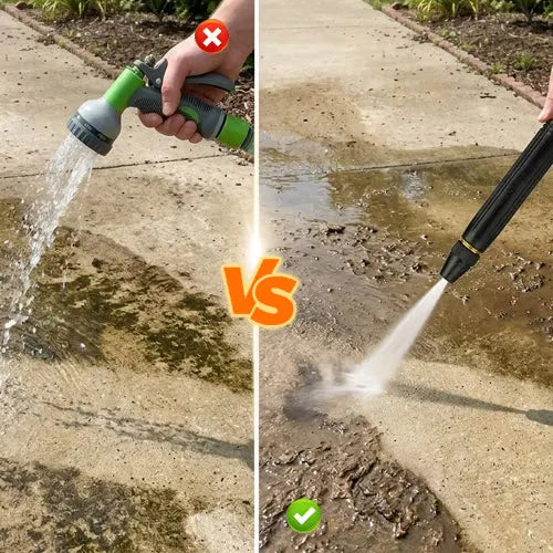 🚿✨ 48% OFF: Adjustable Rotating High-Pressure Spray Nozzle 💦