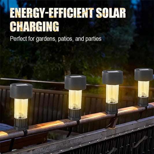 Waterproof outdoor solar light string