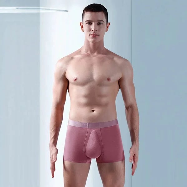 Men's Organic Latex Support Pouch Trunks