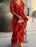 Elegant V-neck Maxi Dress(BUY 2 FREE SHIPPING)