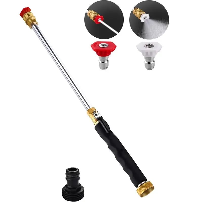 🚿💦stainless steel high-pressure spray wands— A powerful tool for outdoor cleaning