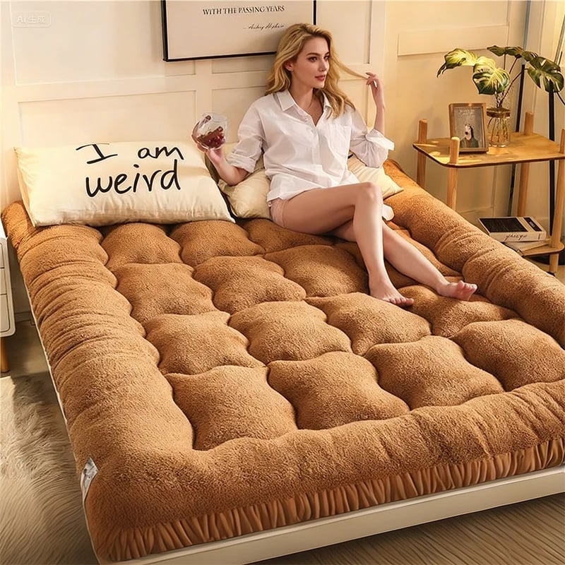Supportive & Warm Thick Bed Mattress Pad