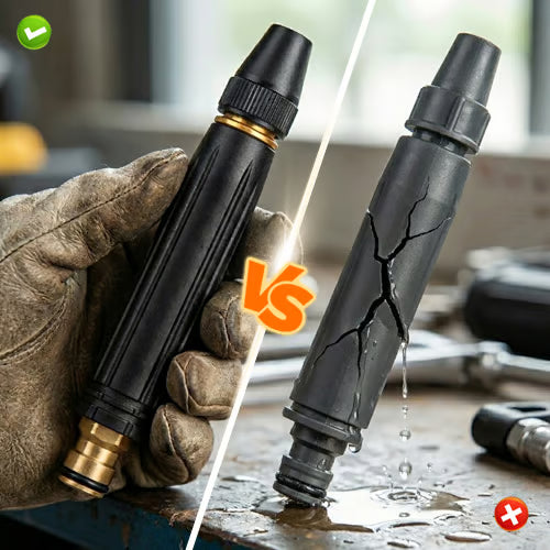 🚿✨ 48% OFF: Adjustable Rotating High-Pressure Spray Nozzle 💦