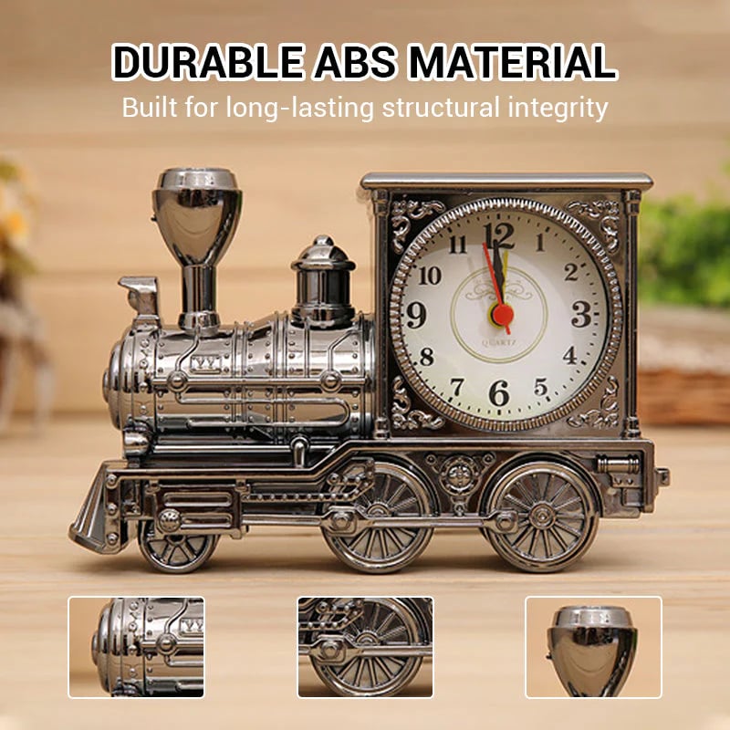 ⏰Retro Locomotive Model Alarm Clock