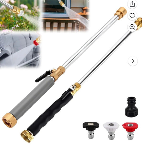 🚿💦stainless steel high-pressure spray wands— A powerful tool for outdoor cleaning