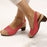 Comfortable Elegant Low Chunky Heel Shoes