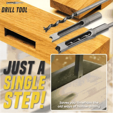 🔥Hollow Chisel Mortise Drill Tool🔥