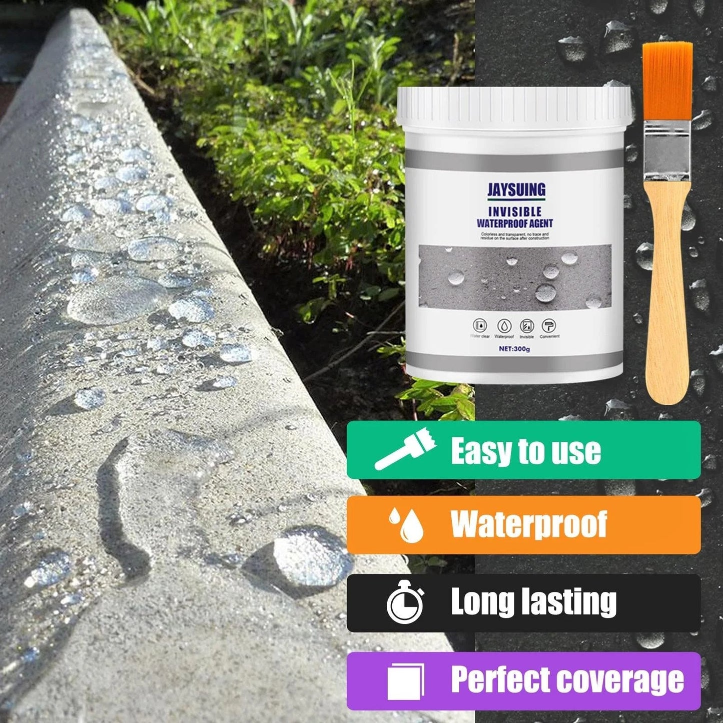 🔥Waterproof Sealant Agent Transparent Glue