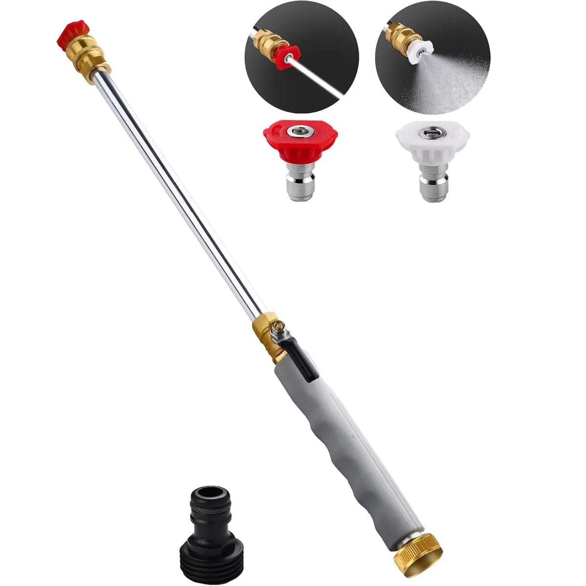 🚿💦stainless steel high-pressure spray wands— A powerful tool for outdoor cleaning