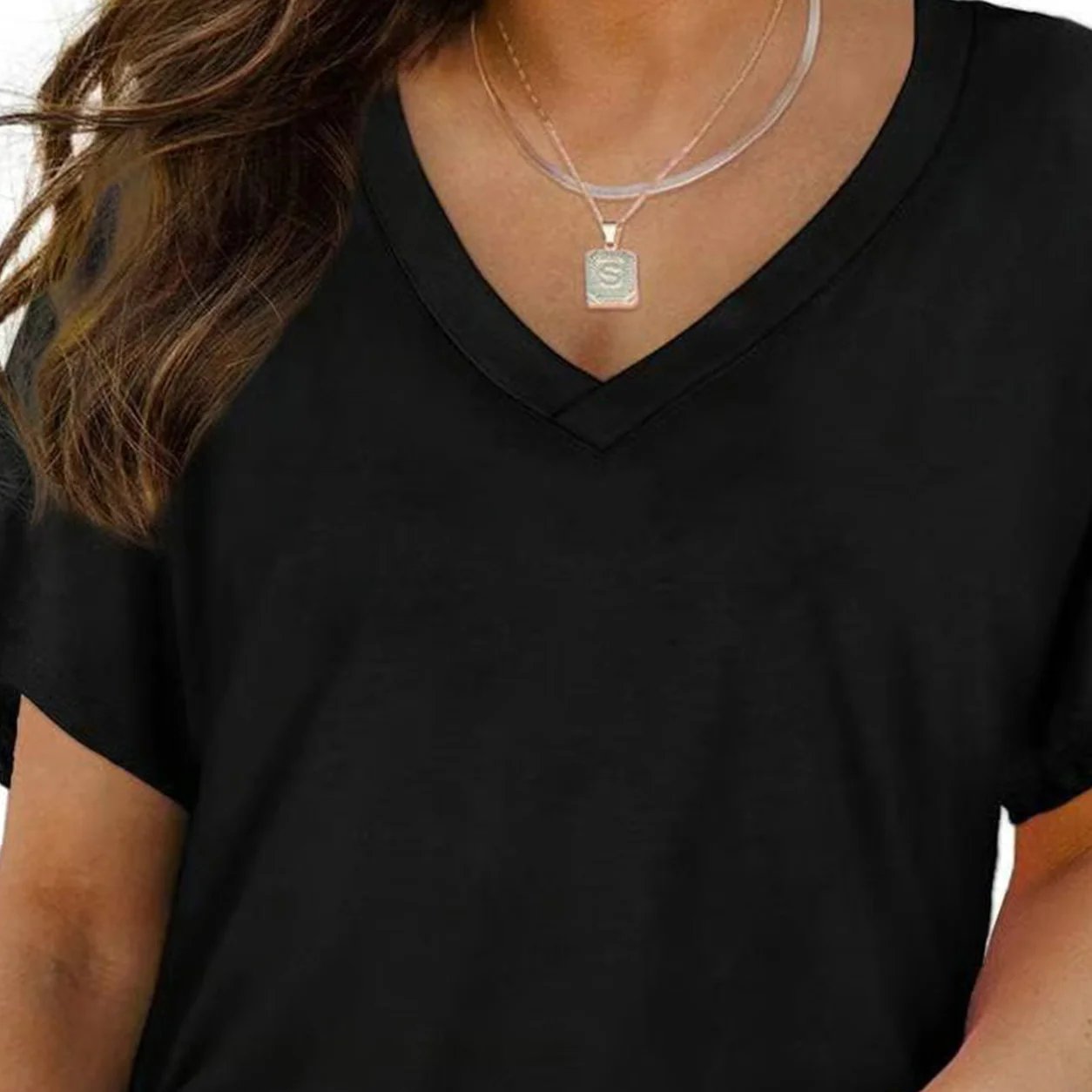Classic V-Neck Short Sleeve T-Shirt | Ultra-Soft Everyday Essential