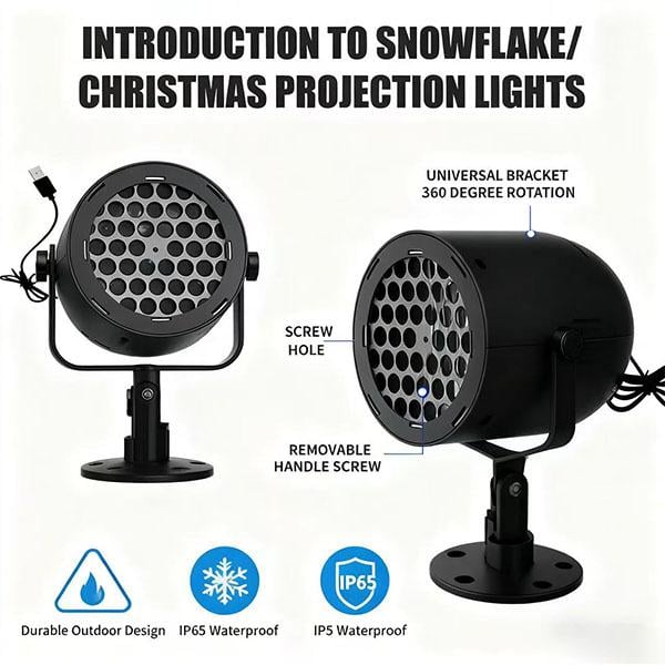 🔥Christmas Early 📽️USB LED Projection Lamp