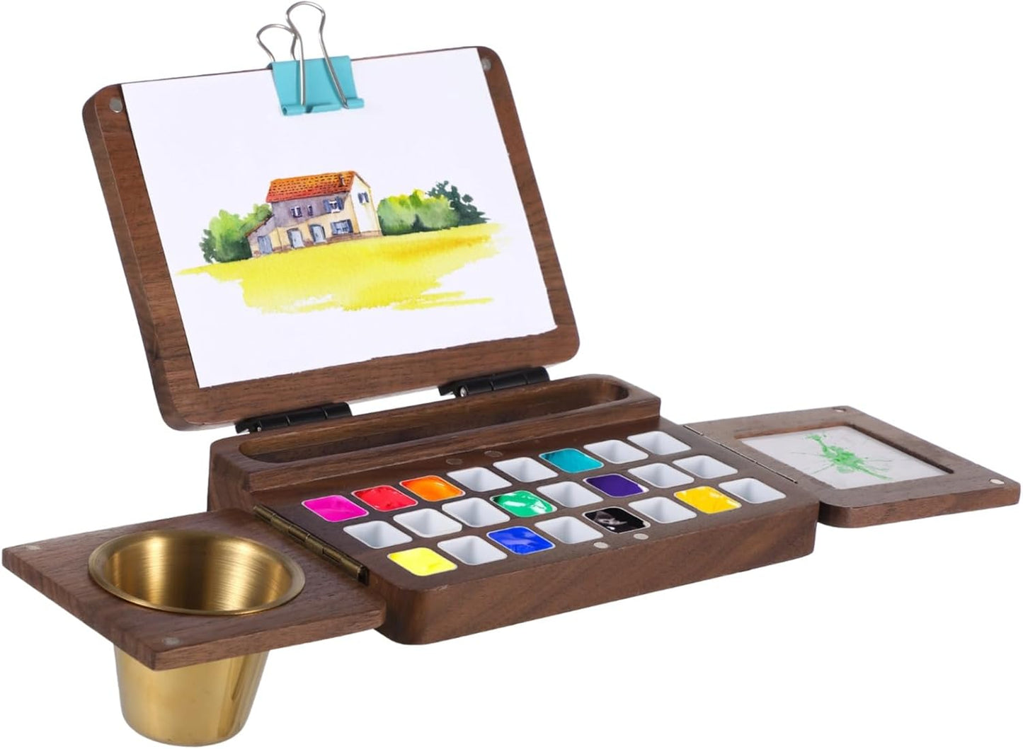Exclusive Offer✨ Painting Buddy That Fits in Your Bag! Portable Watercolor Box, Paint Scenery Anytime, Anywhere🌈