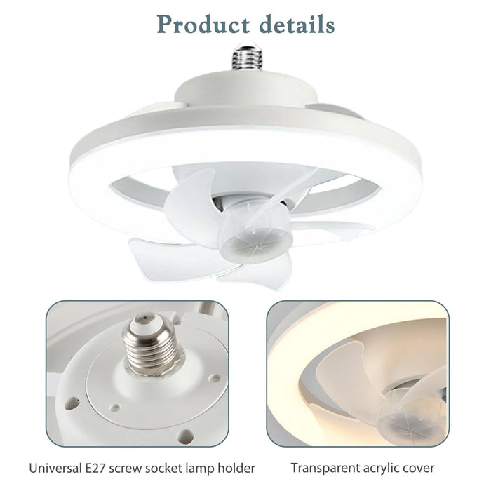 Fast Shipping Worldwide - LED Swing Head Fan Light