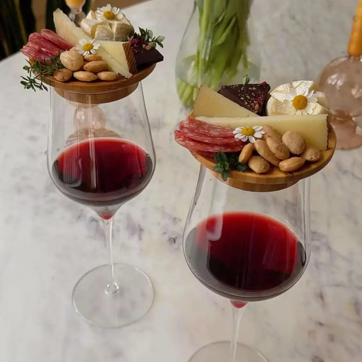 🍷Best Selling 50% Off🍸wine glass charcuterie topper bulk