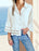 Women's Chic Ruffle Hem Blouse with Hollow Out Design(Buy 2 Free Shipping)