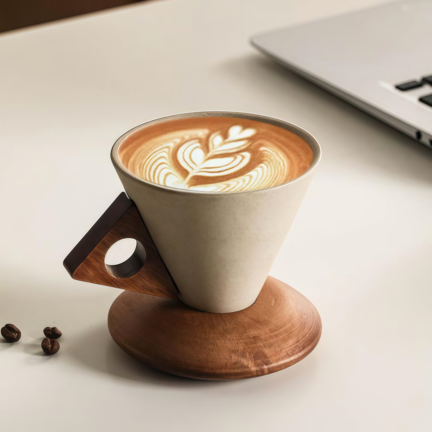 ☕Elegant Conical Coffee Cup