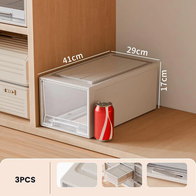 Modular Sliding Drawer Storage Box