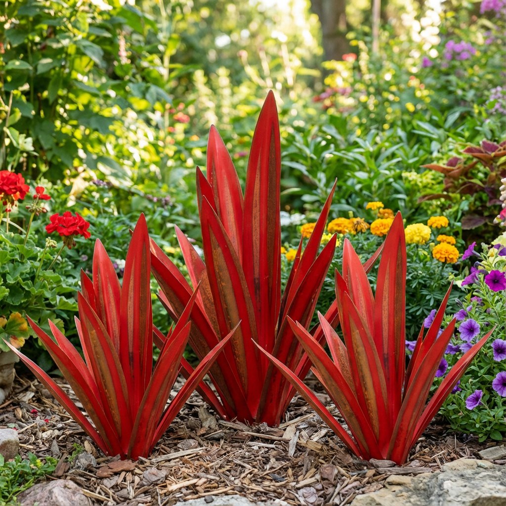 🌵Garden Agave Metal Sculpture