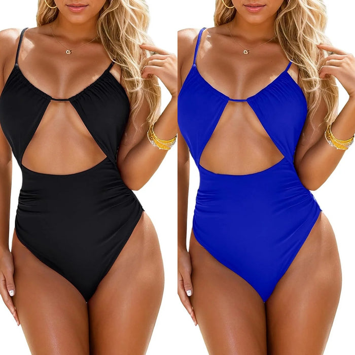 🔥50% discount on 2024 summer essentials ⭐Women's one-piece swimsuit tummy control swimsuit