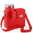 Crossbody Bag with Sports Water Bottle Holder for Women