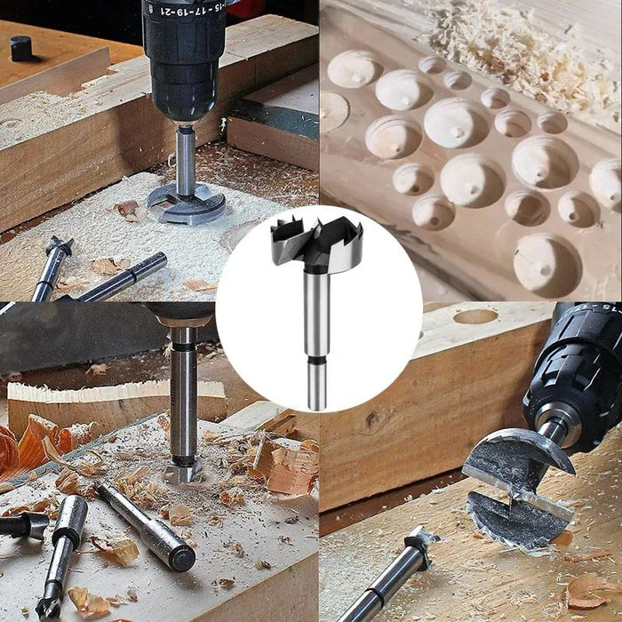 🔥HOT SALE 50% OFF-🛠️Bit Set with Round Shank for Wood