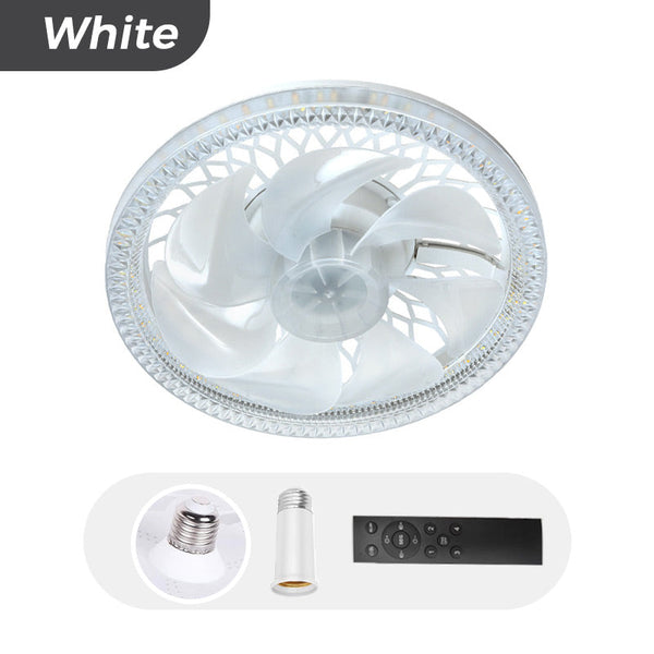 Remote-Controlled Adjustable Ceiling Fan Light