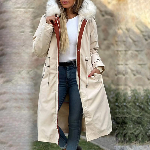 ❄️Winter-Specials Sale 🔥Women's Winter Hooded Furry Collar Casual Parka Coat