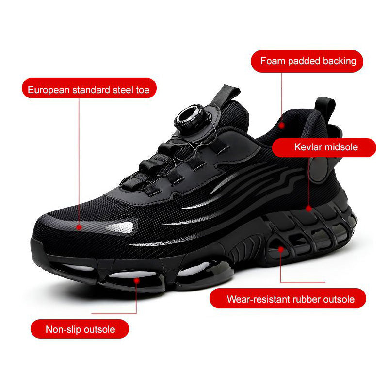 📢📢63% OFF !!⏰⏰Non-slip safety shoes with shock-absorbing studs🔥FREE SHIPPIN