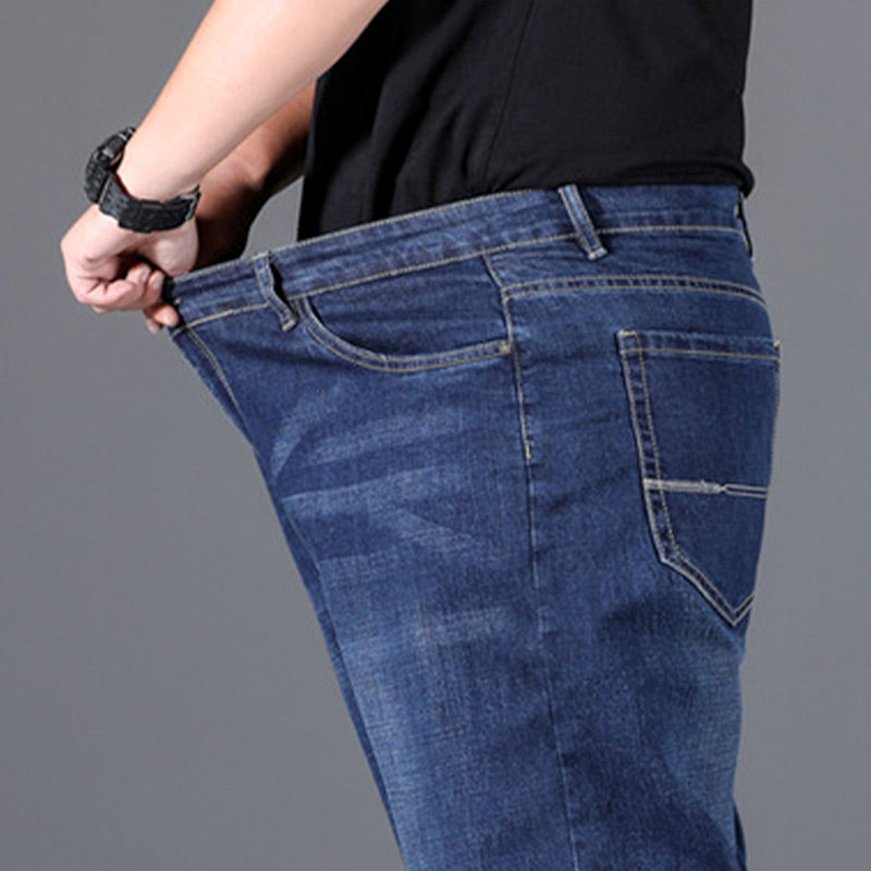 ⏰Stylish Loose High Stretch Straight Leg Jeans