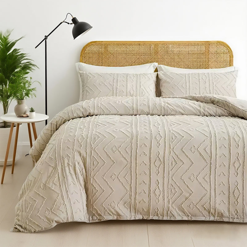 🎄Christmas Luxury Gift｜3-Piece Cutwork Bedding Set - Wrap Your Loved Ones in Holiday Elegance 🛏️🎁