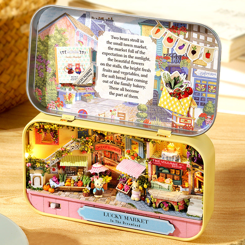 🎁Box Theater Doll House DIY Kit