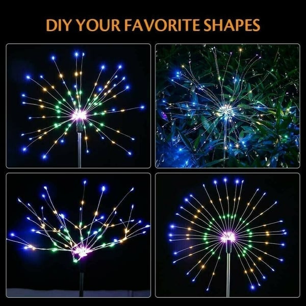 📢📢BIG SALE-BUT 2 GET 1 FREE !⏰⏰Waterproof Solar Garden Fireworks Lamp