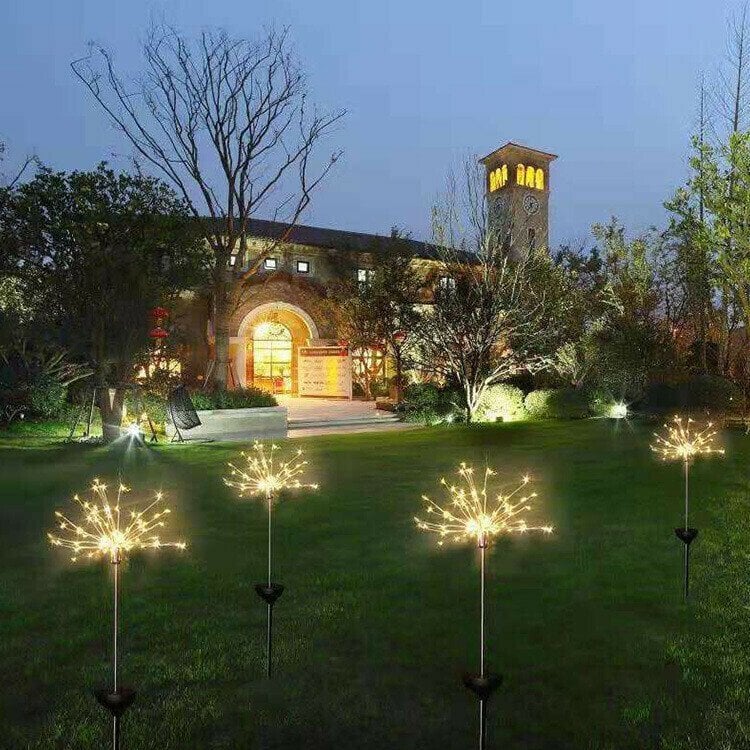 📢📢BIG SALE-BUT 2 GET 1 FREE !⏰⏰Waterproof Solar Garden Fireworks Lamp