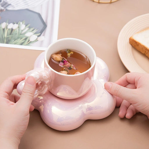 Sakura Mochi Cloud Mug & Coaster Set