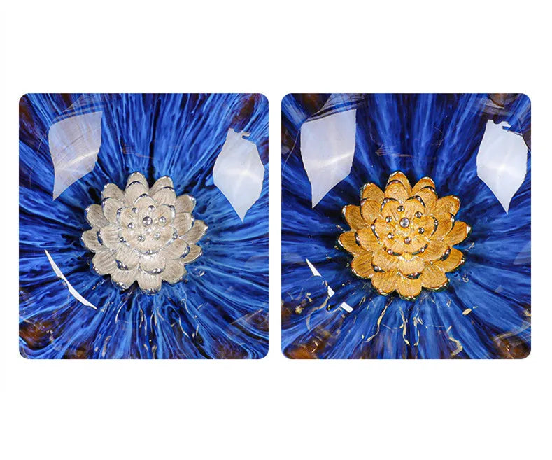 Blue Peacock Tea Cup