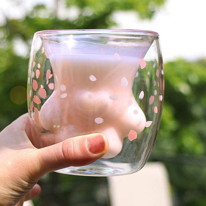 Sakura Cat Paw Cup