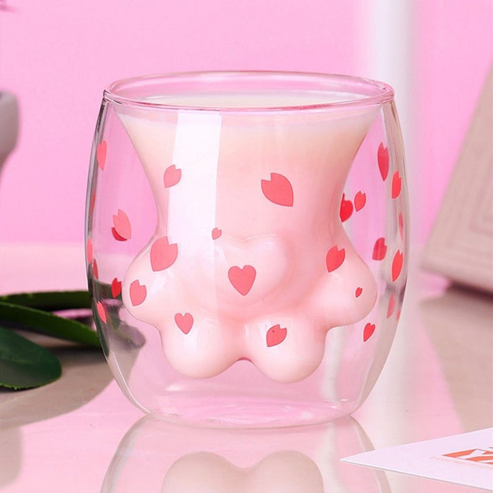 Sakura Cat Paw Cup